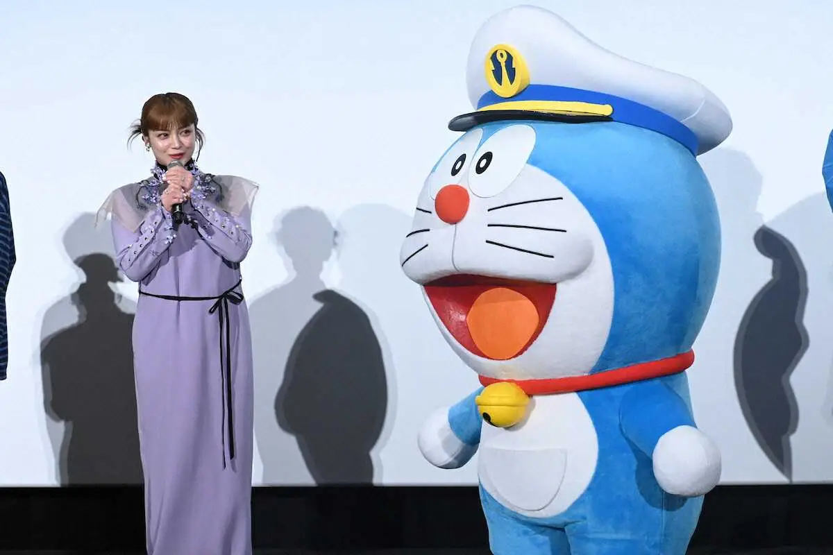 【画像・写真】平愛梨　「ドラえもん」スネ夫をベタ褒めもツネ夫と言い間違える　スネ夫「僕、スネ夫！」と猛抗議