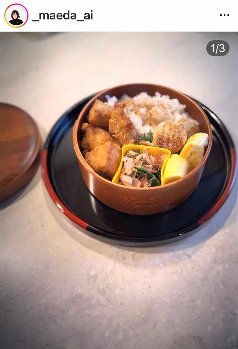 【画像・写真】前田愛　長男・勘太郎＆次男・長三郎「最後のお弁当」公開「私も成長したのだ」　長男の言葉にも感慨