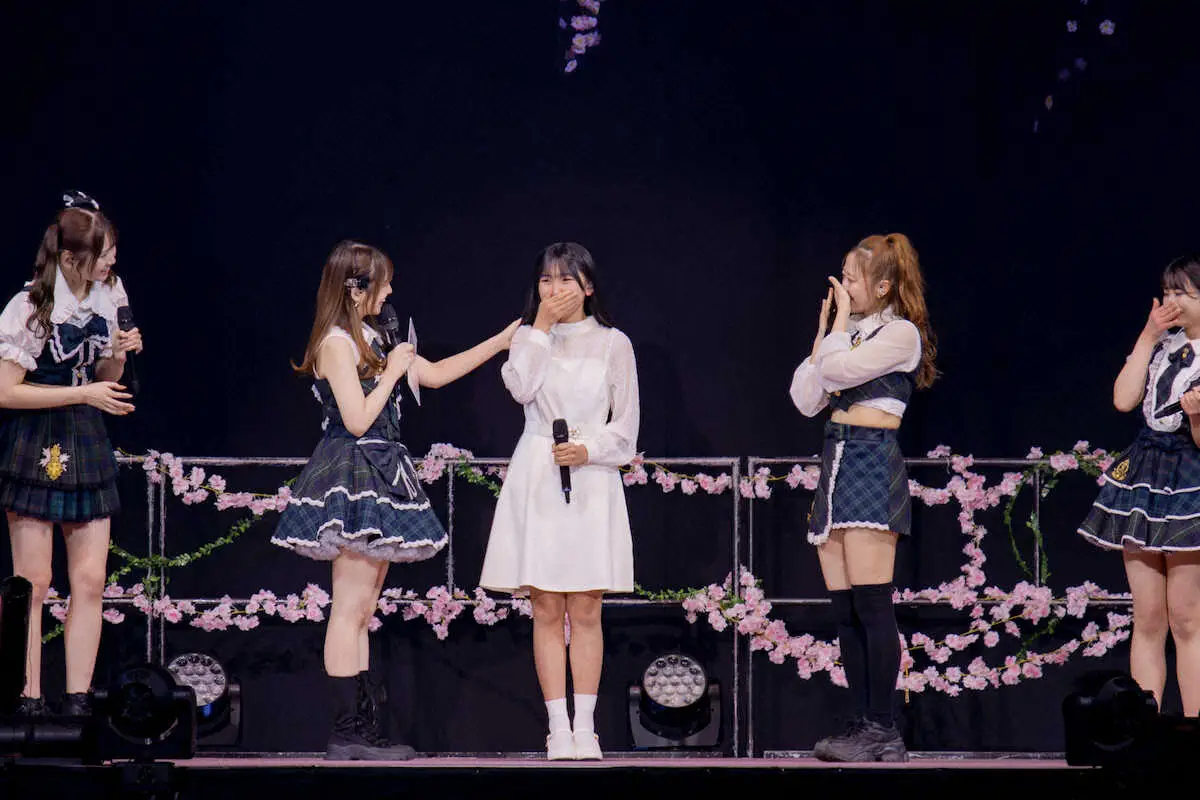 【画像・写真】モー娘。　3年ぶり新メンバーは14歳の杉原明紗　「ひなフェス」で発表　ファンの温かい歓迎ムードに涙