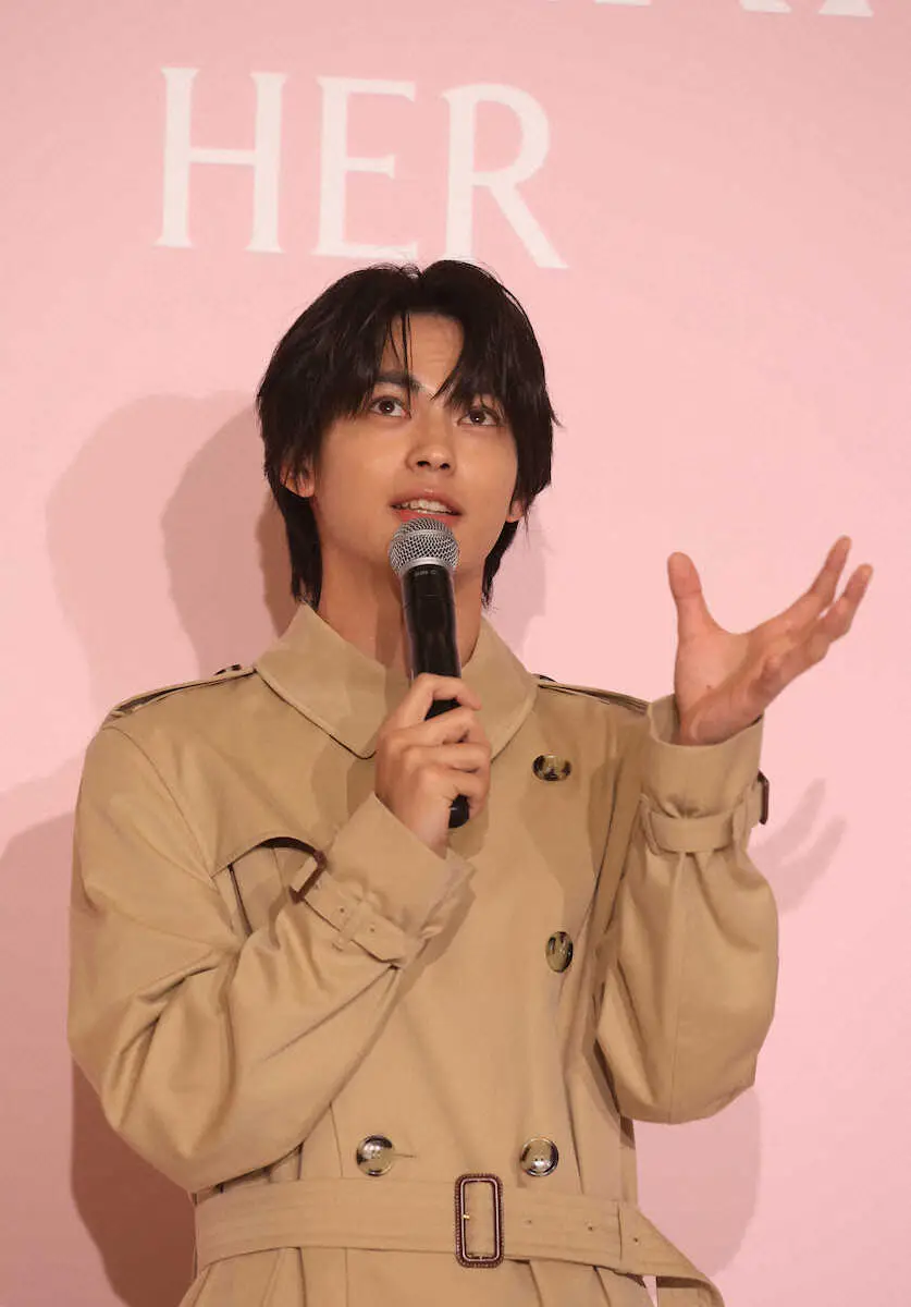 【画像・写真】神尾楓珠　新婚生活は「幸せです」　平手友梨奈との結婚発表後初の公の場　香水まとい新生活にエール