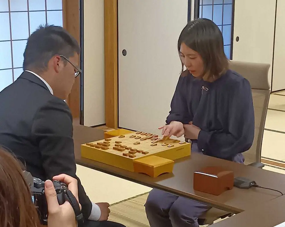 【画像・写真】福間女流5冠　2度目の棋士編入試験も不合格「力が相当足りてない」3度目挑戦へ意欲も