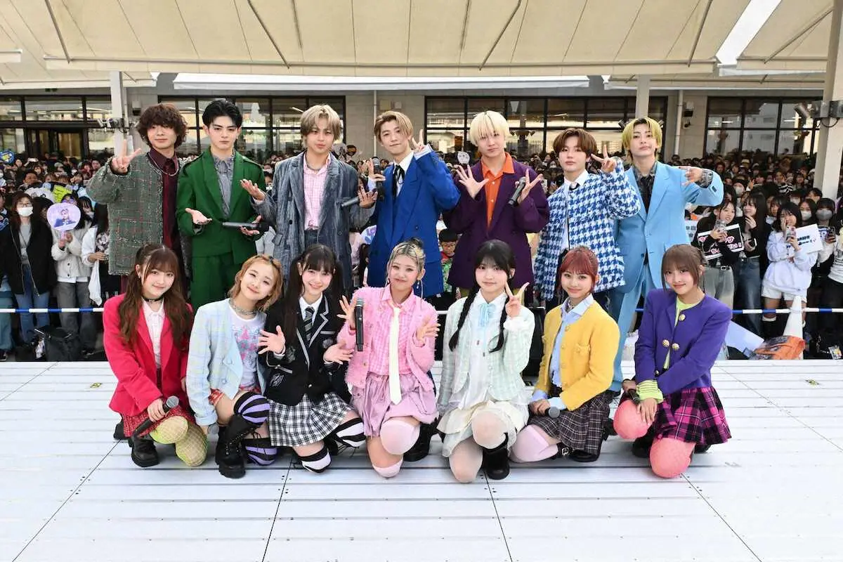 【画像・写真】小中学生14人組「PG」　新曲のリリースイベントが千秋楽「学業との両立が大変だった」