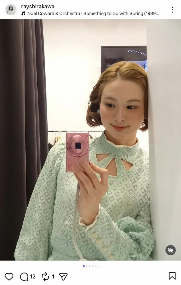 【画像・写真】白河れい　仙台で人気女優とパシャリ！肉まん満喫ショットにファン「おいしそう」「素敵な写真」