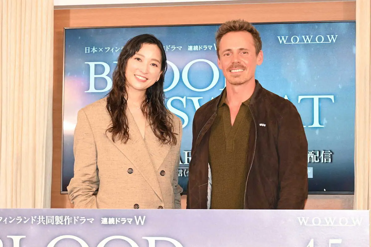 【画像・写真】杏　フィンランドの俳優ヤスペルとW主演、「英語セリフ一番頑張った」家族で3カ月間現地に滞在