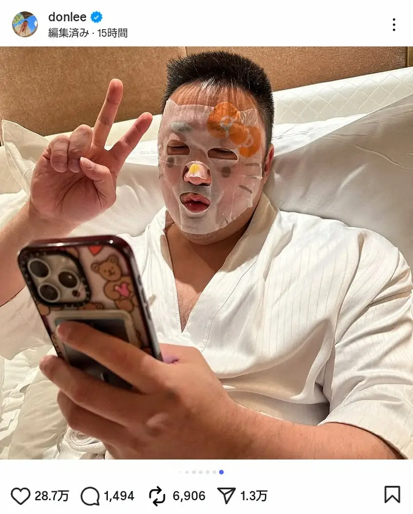 【画像・写真】「え？マブリー大阪？」マ・ドンソクのムキムキ“コンビニショット”にファン騒然「兄貴お疲れ様です」