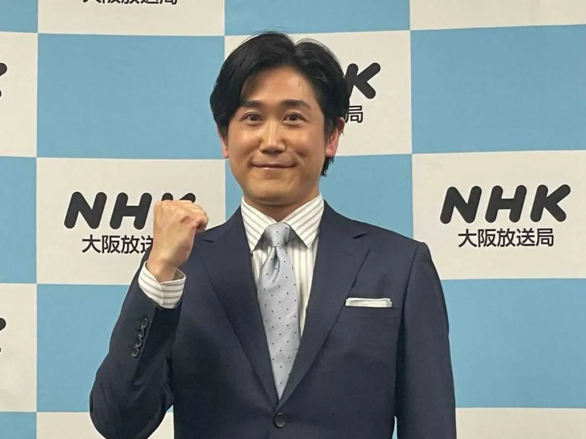 【画像・写真】NHK・二宮直輝アナ「ホームページの名前、漢字が間違ってました…」　3年ぶり大阪返り咲きも苦笑い