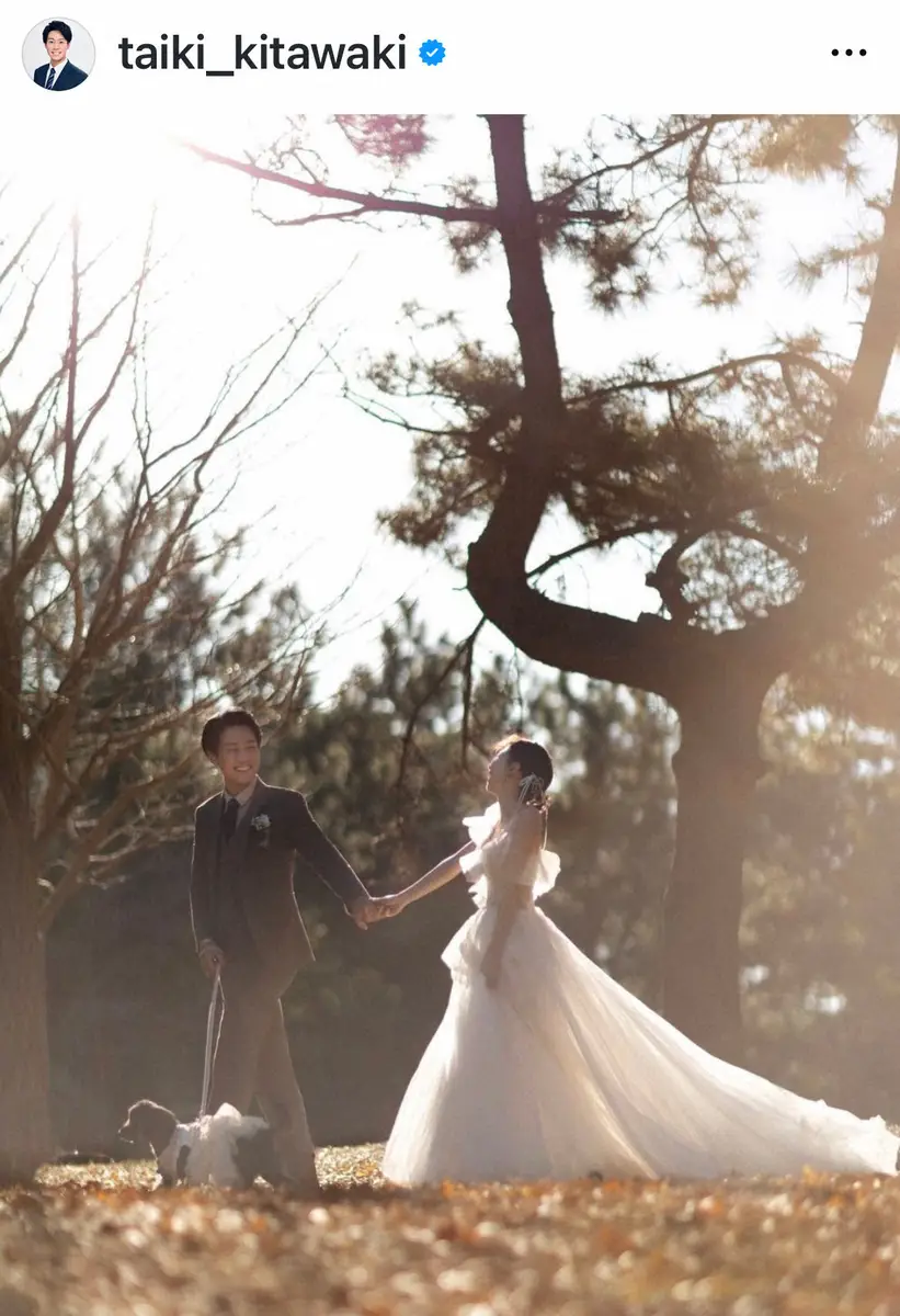 【画像・写真】日テレ・北脇太基アナ　結婚を発表「より一層、お仕事に力を入れて取り組んで参ります」