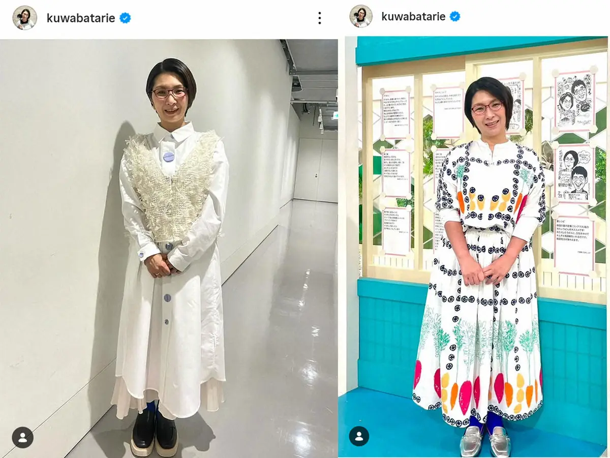 【画像・写真】くわばたりえ　5カ月で10キロダイエット成功！　3児の母、更年期…運動ゼロで痩せた方法とは