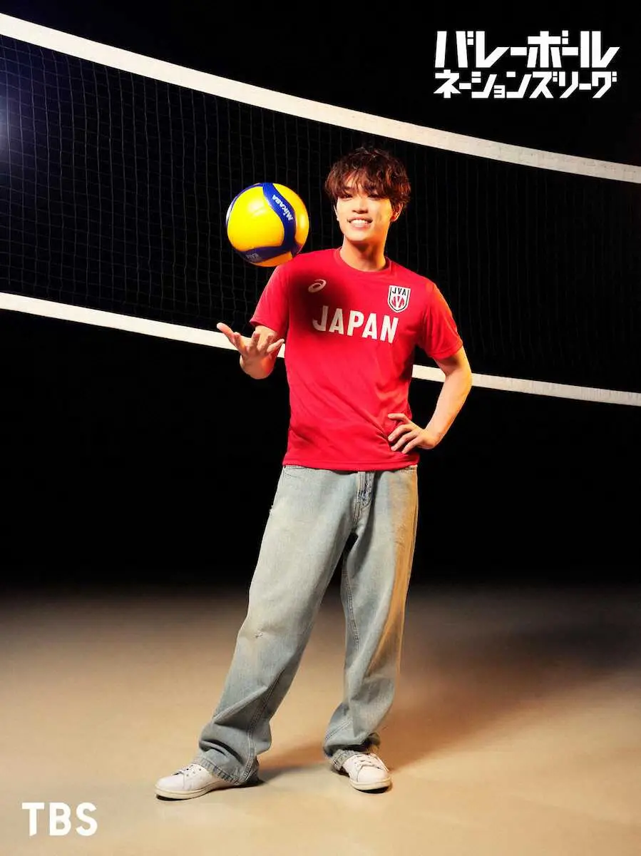 【画像・写真】timelesz原嘉孝　ネーションズリーグの応援サポーターに就任　中高時代はバレーボール部