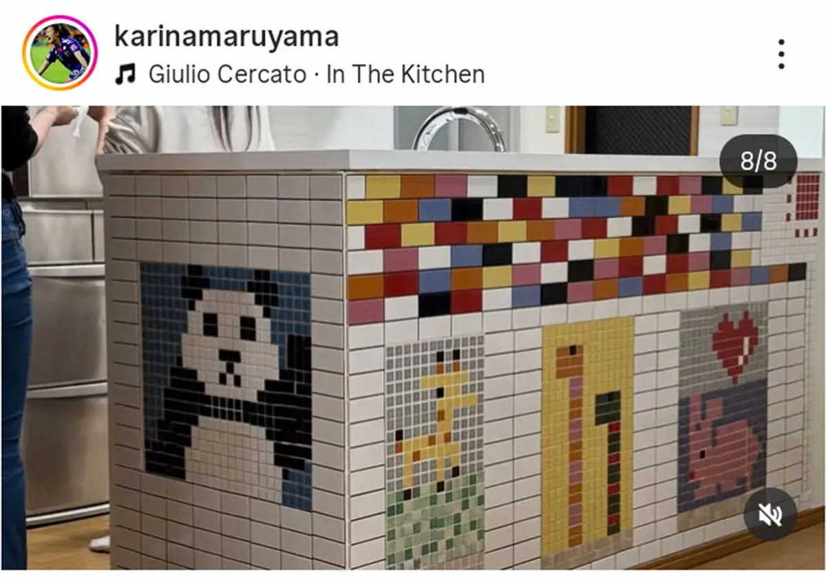 【画像・写真】丸山桂里奈　キッチンをリフォームしたと報告「家事ラクで本当によかった」に「素敵です」などの声