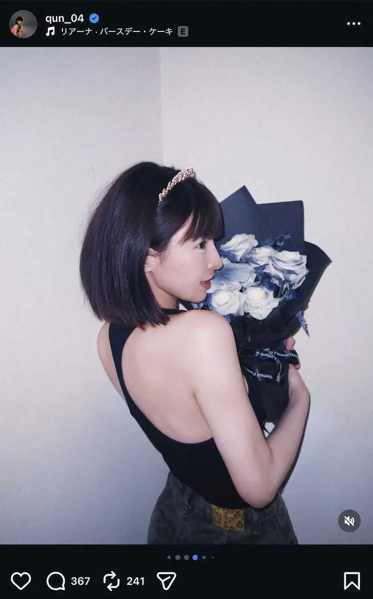 【画像・写真】本当に36歳？WBCで来日した大人気チアの美背中強調の誕生日ドレスSにネットくぎづけ！「美しすぎる」