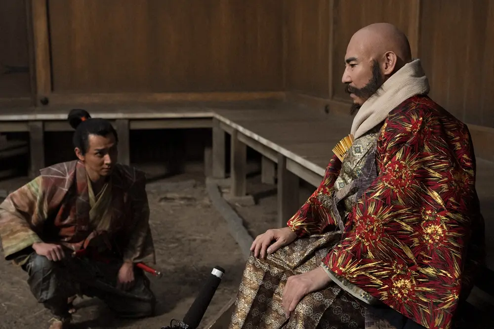 【画像・写真】大河ドラマ「豊臣兄弟！」第17話。武田信玄（髙嶋政伸）と山県昌景（石井一彰・左）（C）NHK