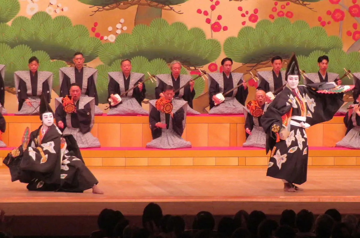 【画像・写真】大阪松竹座さよなら公演が開幕　中村又五郎、虎之介、歌昇による「寿式三番叟」など