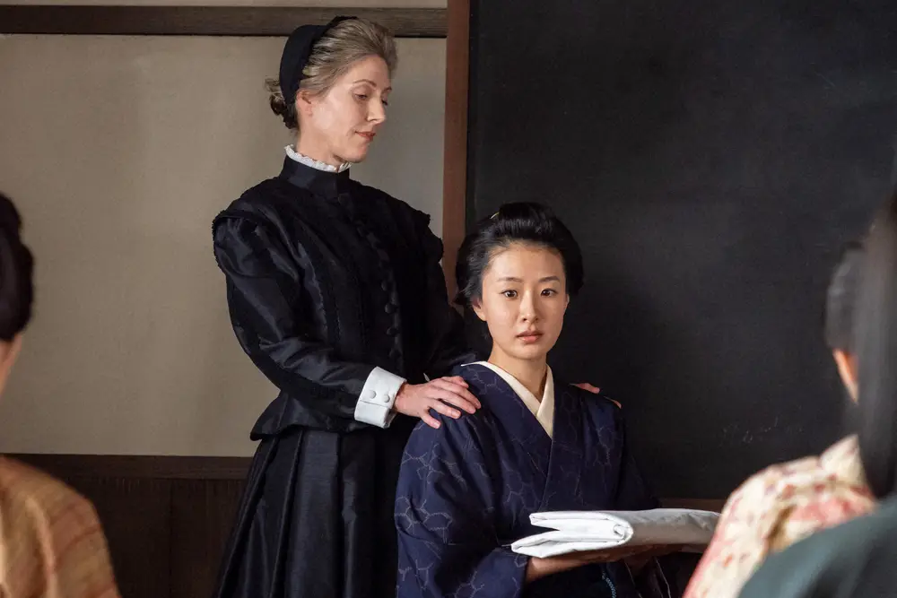 【画像・写真】【明日4日の風、薫る】第26話　看護指導の教師・バーンズが来日するも“想定外”の授業に…