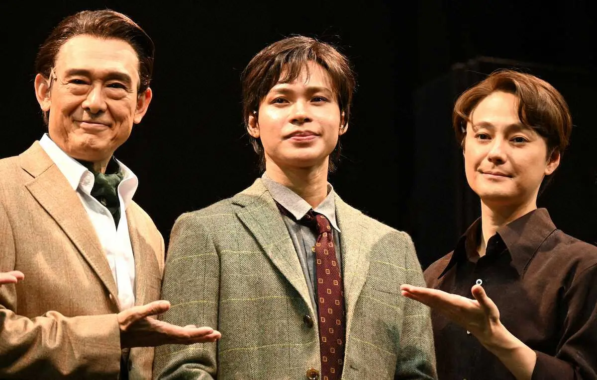 【画像・写真】上田竜也　鶴見辰吾から「日本のアラン・ドロン」と称され「色気出ちゃいました？」舞台「リプリー」開幕