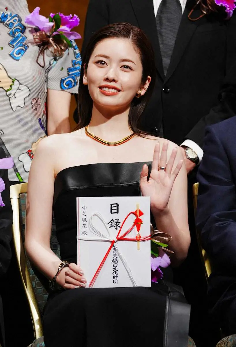 【画像・写真】【橋田賞】小芝風花「愛情を持って臨んだらしっかり届く」　「べらぼう」「あきない世傳　金と銀」で実感