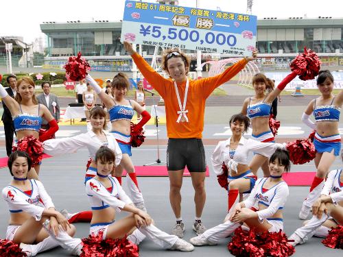 川崎競輪開設６１周年記念決勝で優勝した坂本亮馬