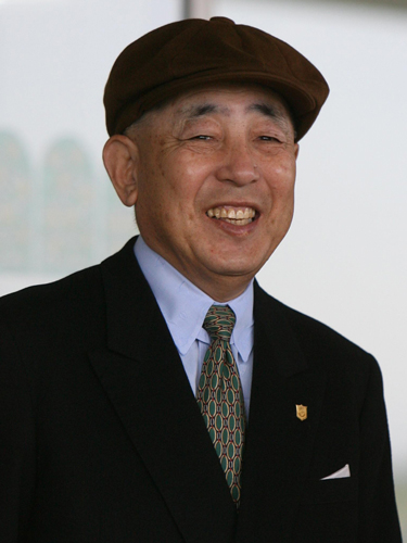 顕彰者に選出された元調教師の伊藤雄二氏