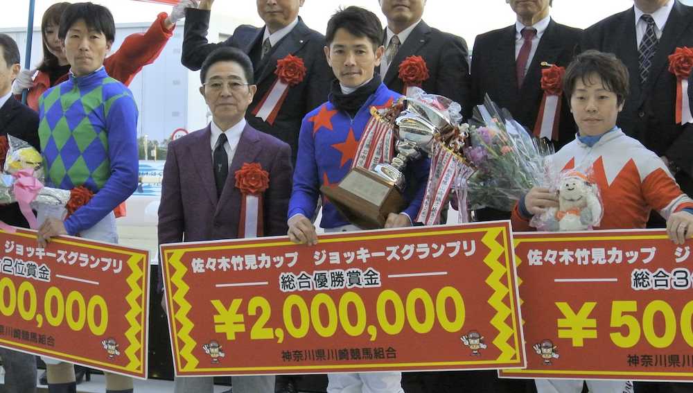 【画像・写真】【川崎・佐々木竹見Ｃ】戸崎、１１年以来２度目の総合Ｖ