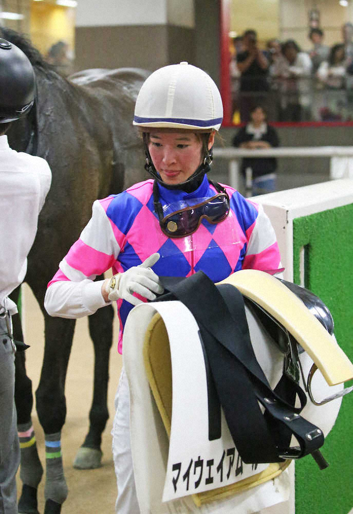 【画像・写真】菜七子、東京12Rで粘って2着　12日は新潟で6鞍騎乗