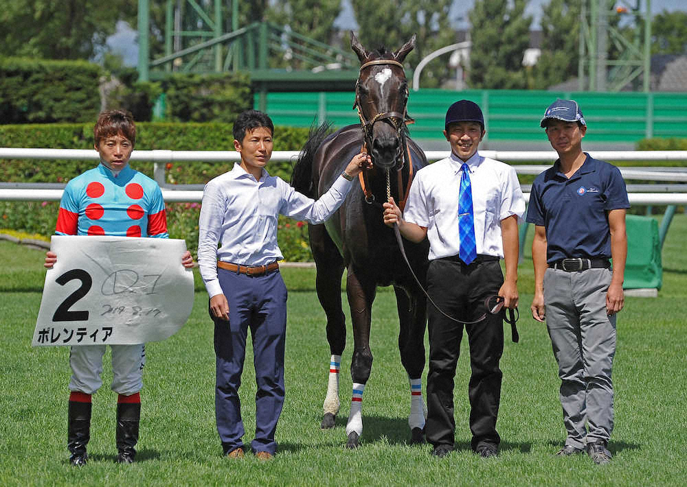【画像・写真】【札幌新馬戦】ポレンティア押し切りV　池添「基本通りの優等生」