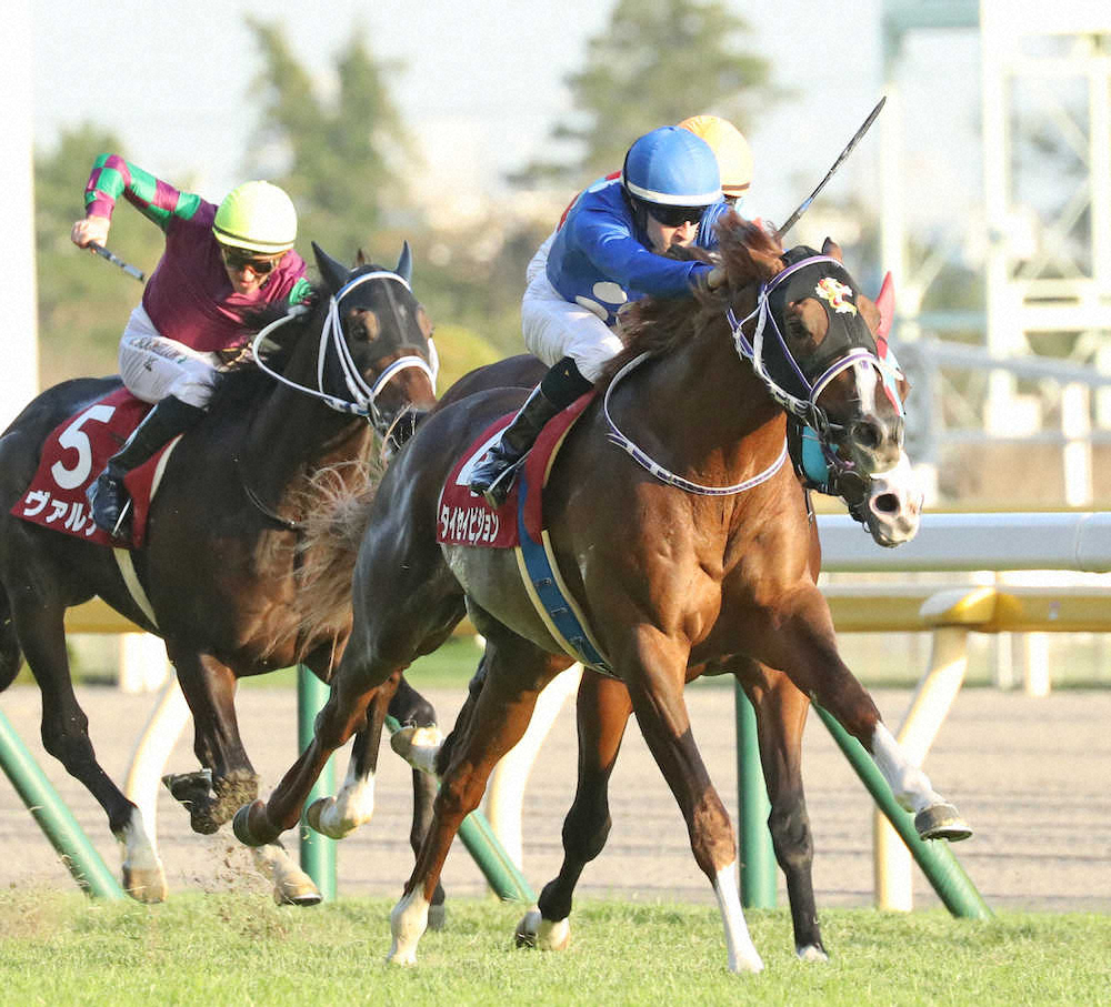 【画像・写真】【京王杯2歳S】タイセイビジョンがコースレコードで重賞初V　菜七子のグレイトホーンは5着
