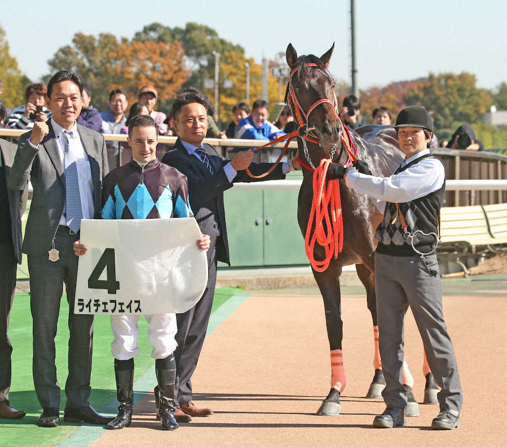 【画像・写真】【東京新馬戦】ライチェフェイス快勝　ルメール「いいスピードがある」