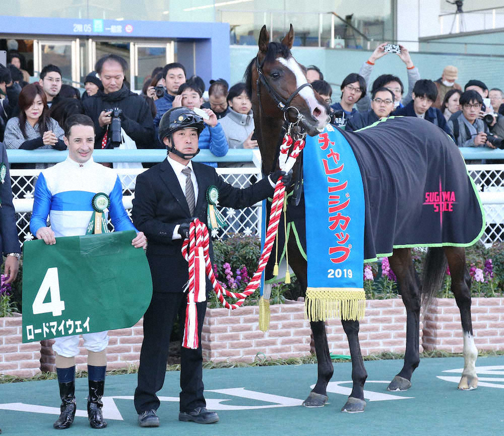 【画像・写真】【チャレンジC】マイウェイ差し切り5連勝！ジャスタウェイ産駒JRA重賞初勝利