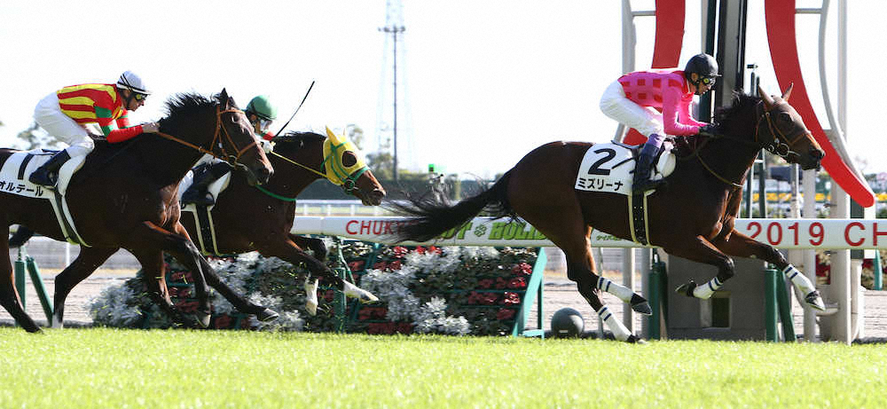 【画像・写真】【中京新馬戦】ミズリーナ押し切りV　武豊「伸びしろある」