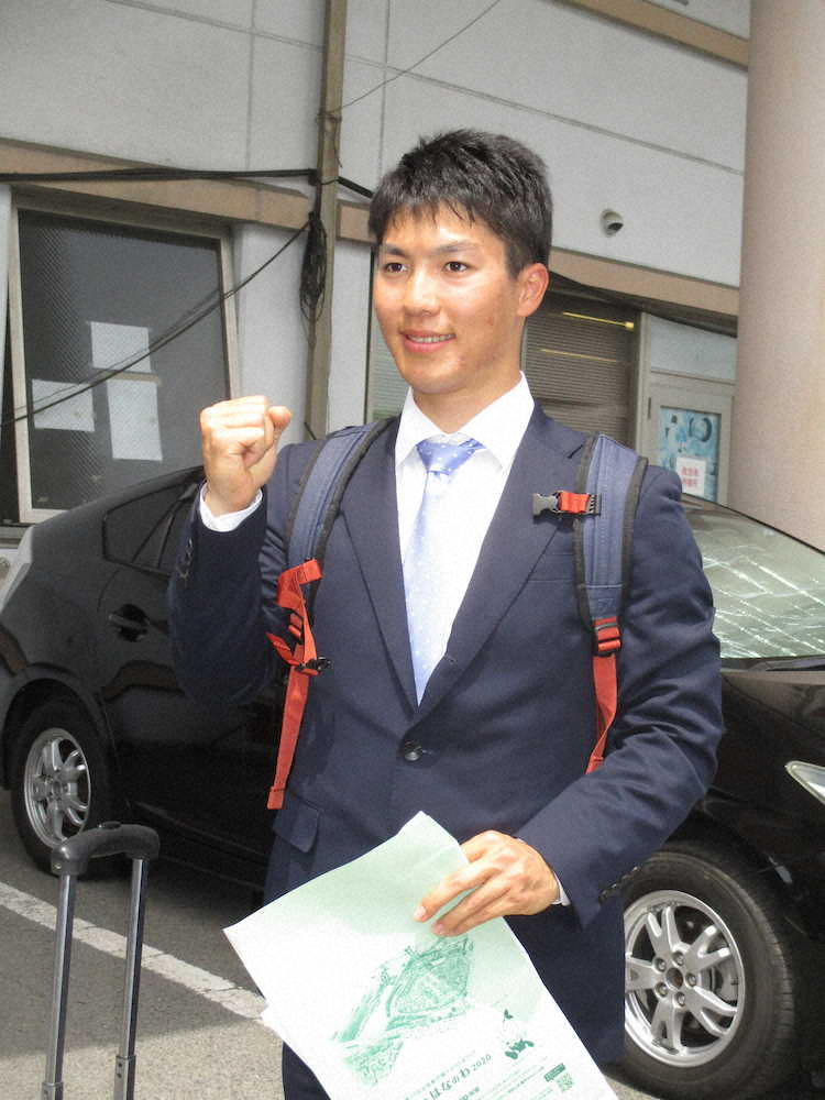 【画像・写真】【広島】平昌五輪モーグル銅メダリスト・原大智　注目のプロデビュー