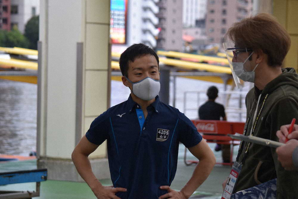 【画像・写真】【平和島トーキョー・ベイ・カップ】山口　3日目唯一の連勝!準優1号艇獲得へ意欲「頑張りたい」