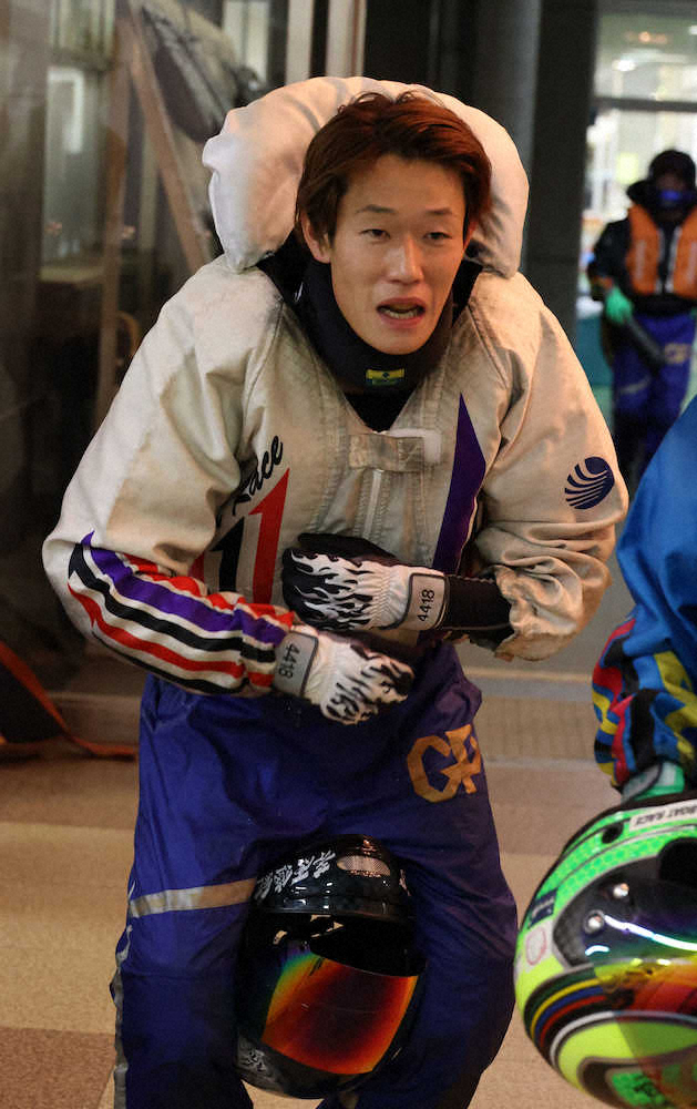 【画像・写真】【丸亀・G1京極賞】F2茅原、スタート自画自賛「ジカで捲られても仕方ない中で評価できる2着」