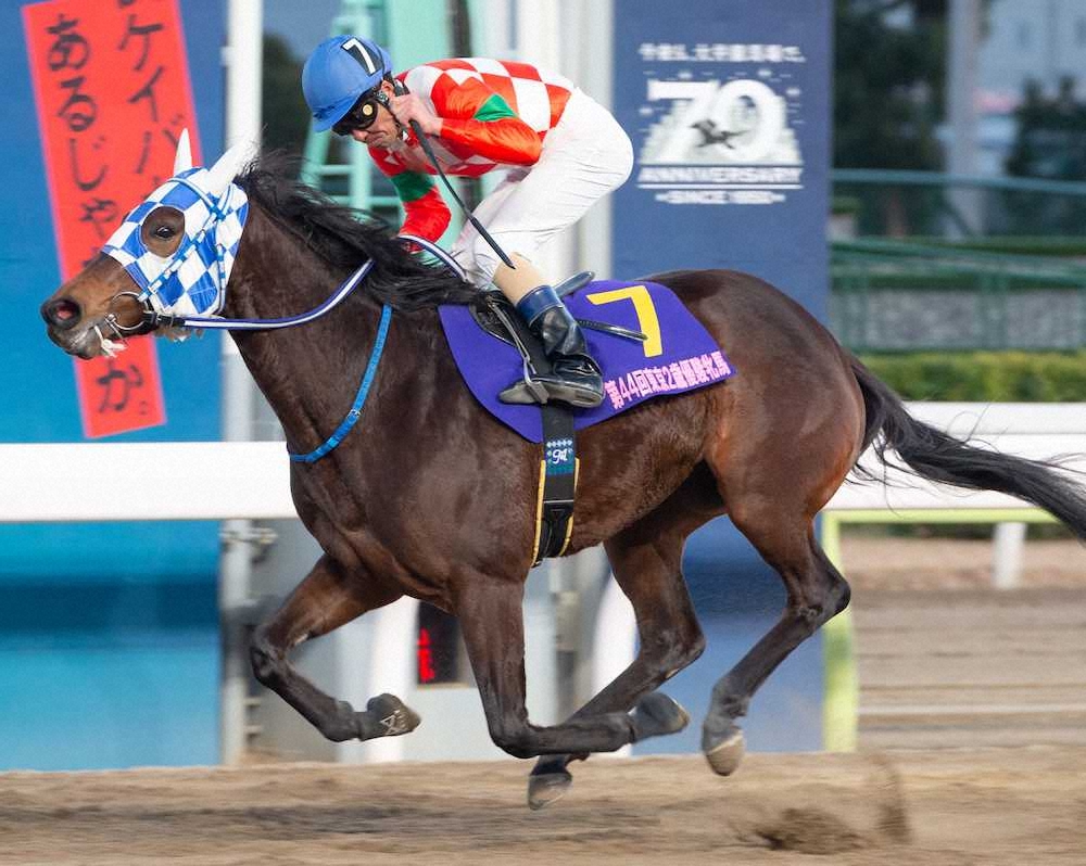 東京2歳優駿牝馬で無傷の4連勝を決めたケラススヴィア（TCK提供写真）