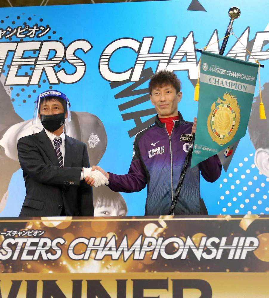 【画像・写真】【下関・プレミアムG1マスターズチャンピオン】原田　鮮烈捲り差しV!初出場＆最年少戴冠