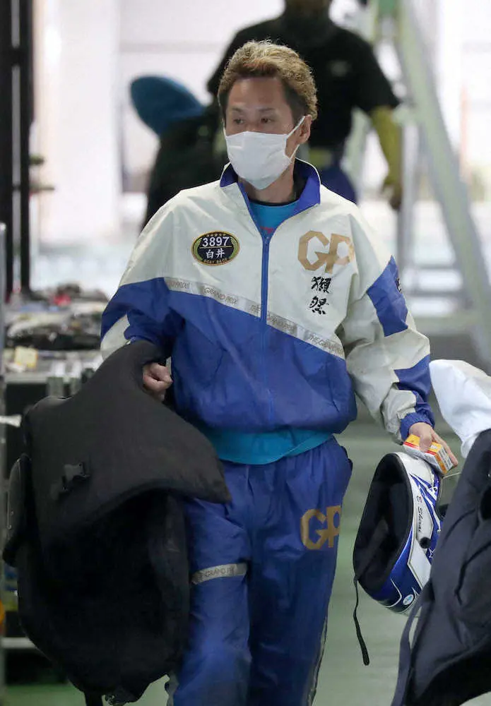 【画像・写真】【若松・SGオールスター3日目12R】捲らせん!!差させん!!白井　オレは鉄壁