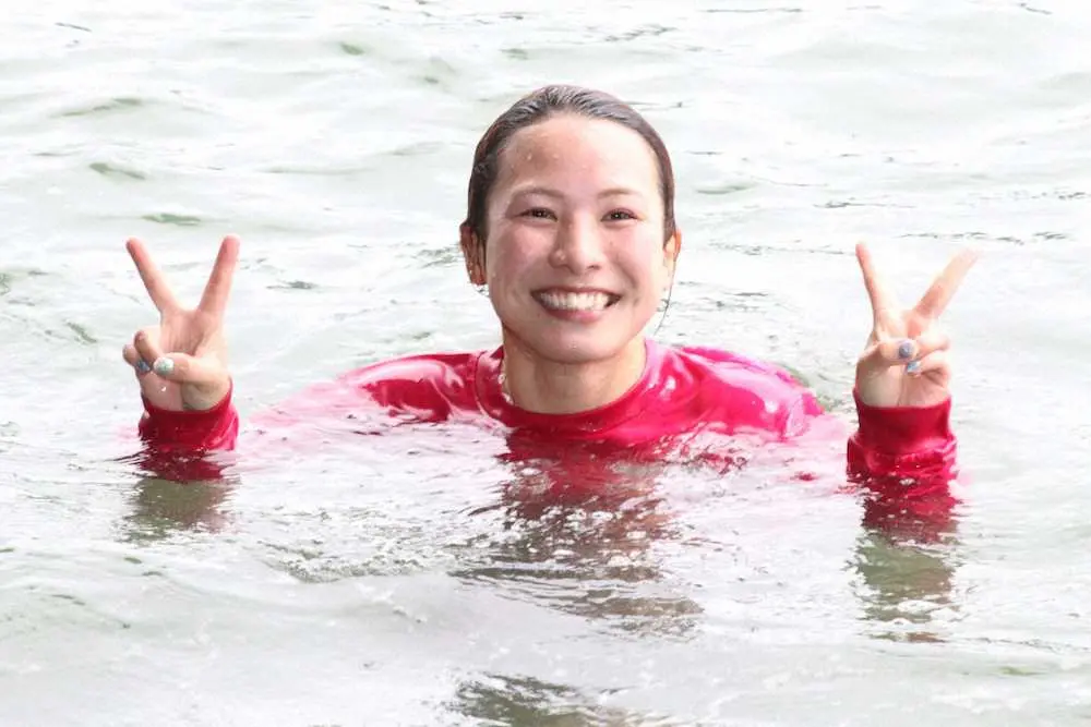 【画像・写真】【浜名湖・レディースチャンピオン】新田　G1初勝利「めっちゃうれしい」