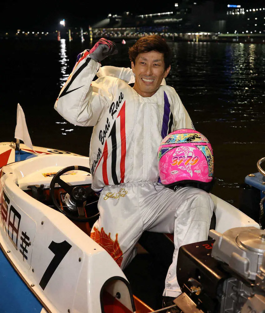 【画像・写真】【蒲郡・メモリアル】原田幸　11年9カ月ぶりSG制覇、速攻即決の完璧逃げ