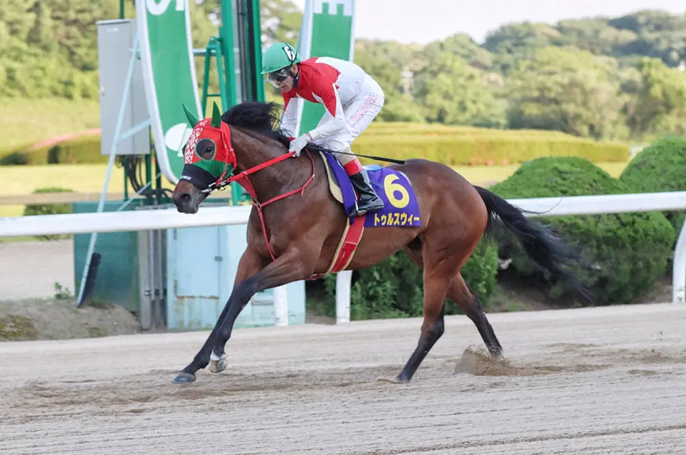佐賀競馬「第18回ロータスクラウン賞」で3歳3冠を狙うトゥルスウィー