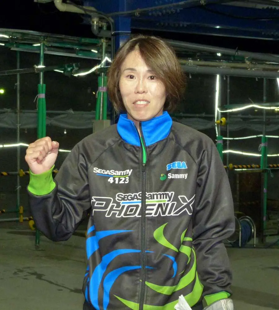 【画像・写真】【蒲郡・G3オールレディース初日　12Rドリーム】抜群57号機ゲット!!細川　地元で輝く