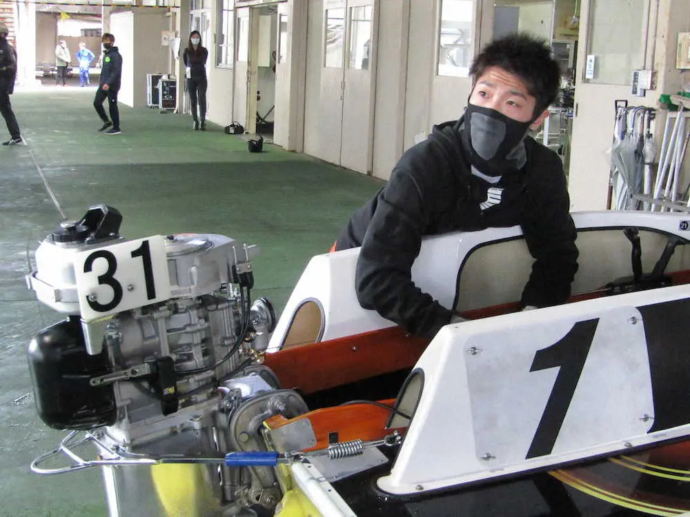 【画像・写真】宮島ボート　原田才一郎　初日に続きエンジン不調で2日目欠場　交換して3日目に登場　