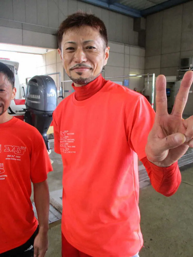 【画像・写真】【徳山ボート・防長交通杯争奪戦　3日目2R】村上純、通算1500勝「お世話になっている徳山で」