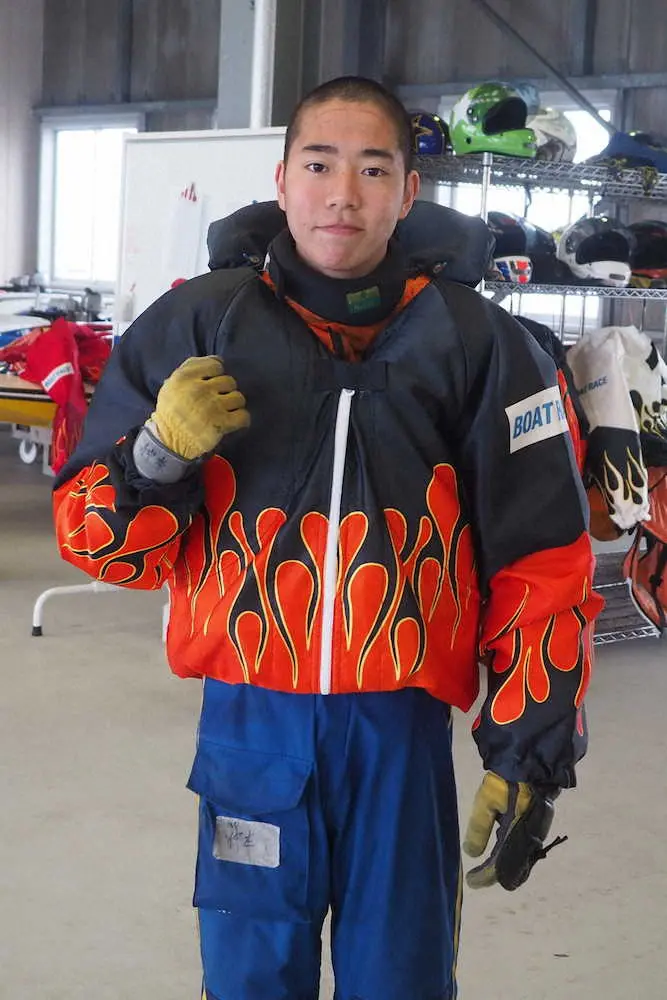 【画像・写真】ボートレーサー養成所「130期修了記念」仲本舜　将来性に期待