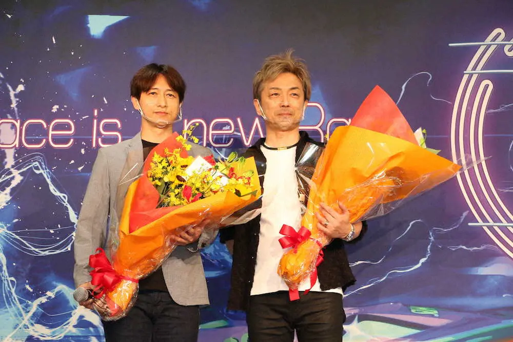 【画像・写真】SG11勝・山崎智也氏「“ウマ娘”やってます」　野添貴裕氏と引退セレモニー&トークショー