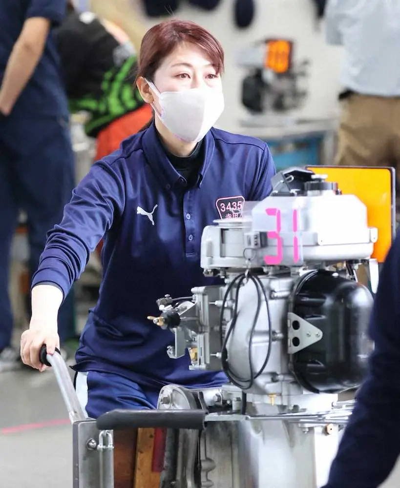 【画像・写真】【住之江・G3オールレディース　2022モーターボートレディスカップ　2日目12R】寺田千恵の貫禄