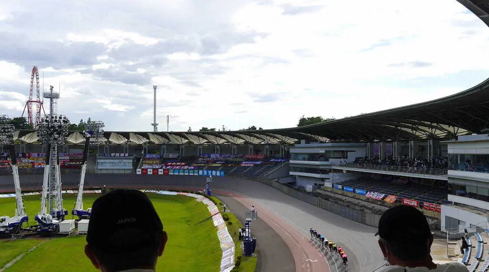 【画像・写真】開催5日目の中止、順延が決定した西武園競輪場