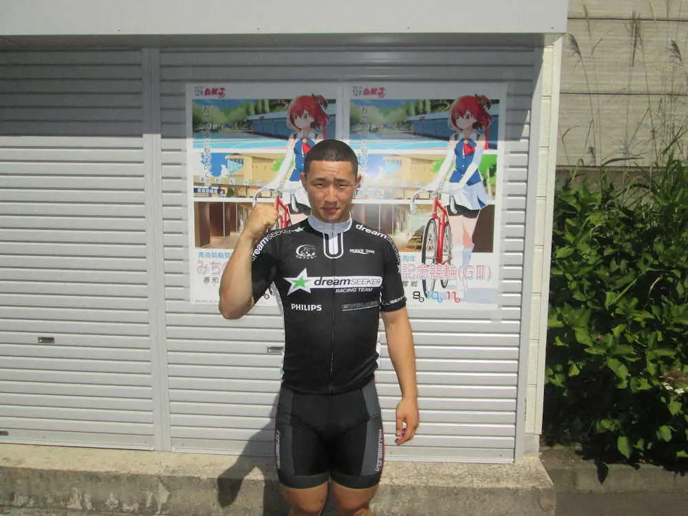 【画像・写真】初めての記念に挑戦する中野慎詞