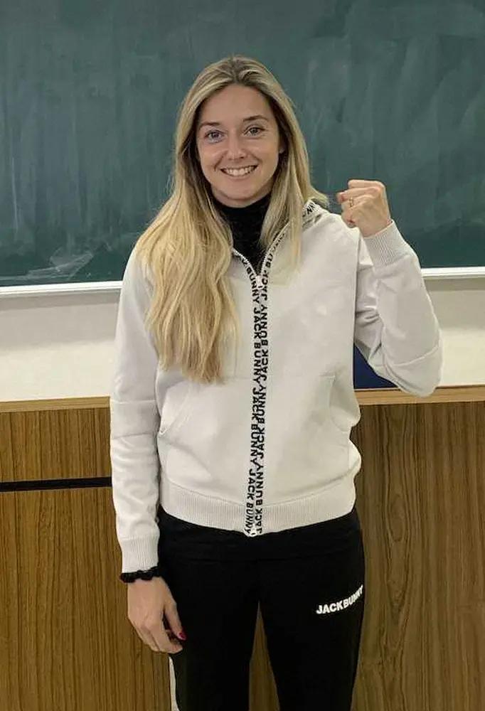 【画像・写真】騎手試験を終えたミシェル