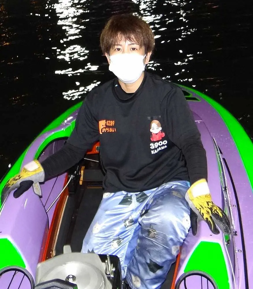 【画像・写真】【住之江・ヴィーナスシリーズ第13戦2日目　12Rドリーム】地元イン戦　落合　気合は十分