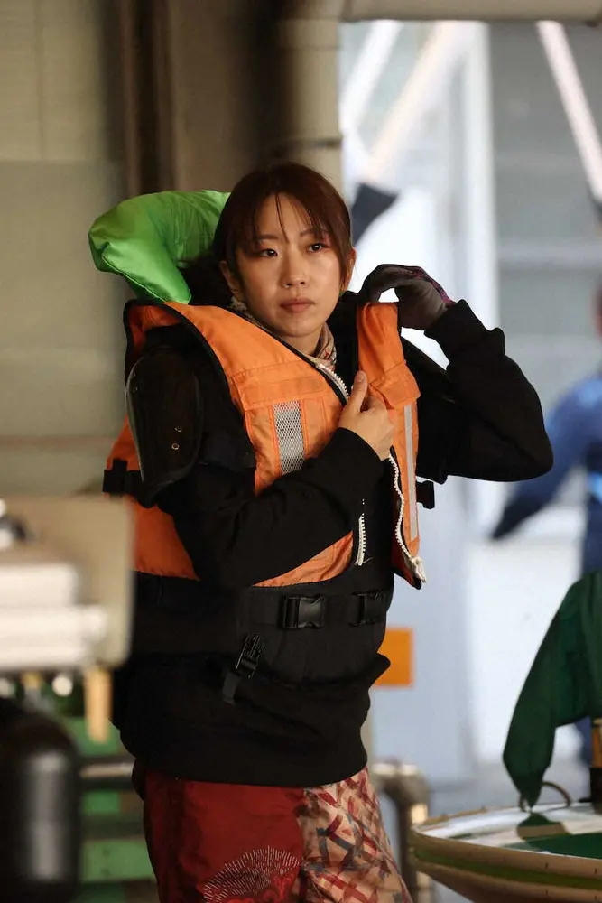 【画像・写真】【尼崎・ヴィーナスシリーズ第17戦　4日目12R】松本晶恵　トップ快走