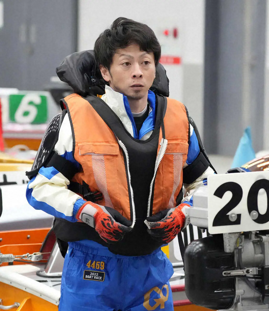【画像・写真】【大村ボート「第37回グランプリ」】片岡雅裕「しっかり走りたい」